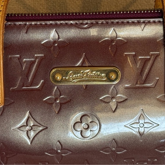 LOUIS VITTON Vernis Bellevue PM Amarante Tote Bag - Picture 14 of 14